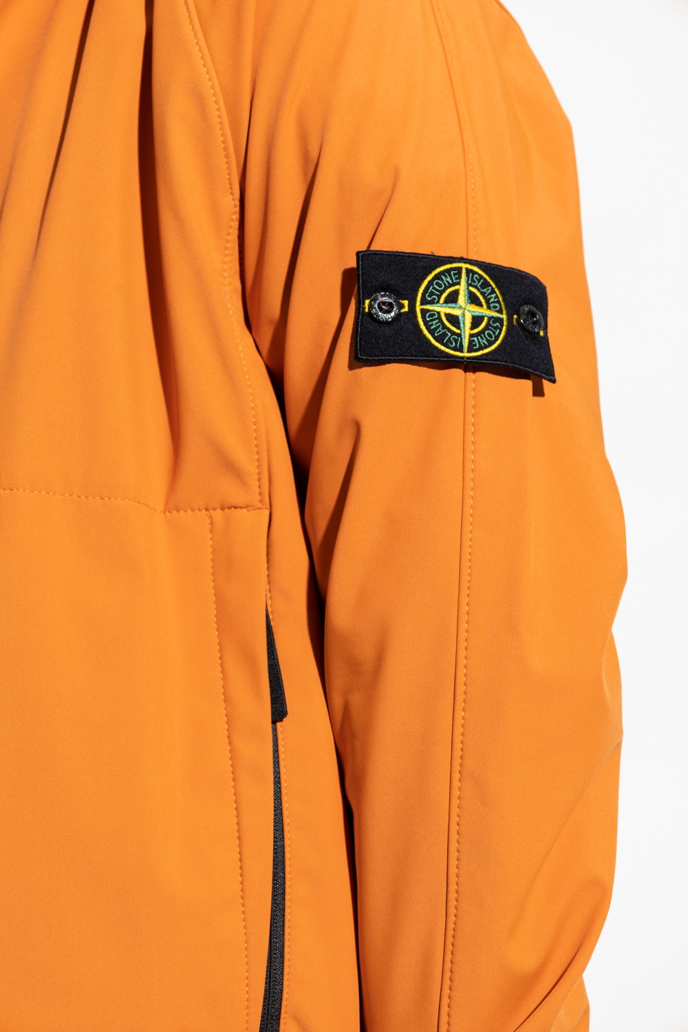 Stone island hotsell orange jacket